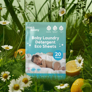 Plant-Based EcoFriendly Baby Laundry Detergent Sheets