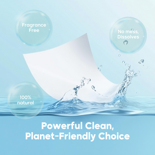 Plant-Based EcoFriendly Baby Laundry Detergent Sheets