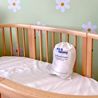 AntiBacterial - Temperature Regulating Luxe Silver-Infused 100 % Bamboo Crib Sheets (Pack of 2)