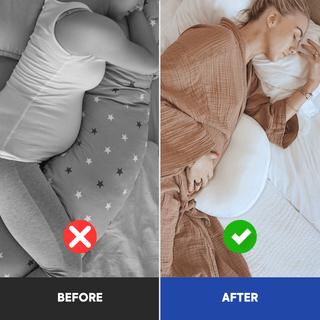 3-Piece Ergonomic Modular Maternity Pillow in Mulberry Silk